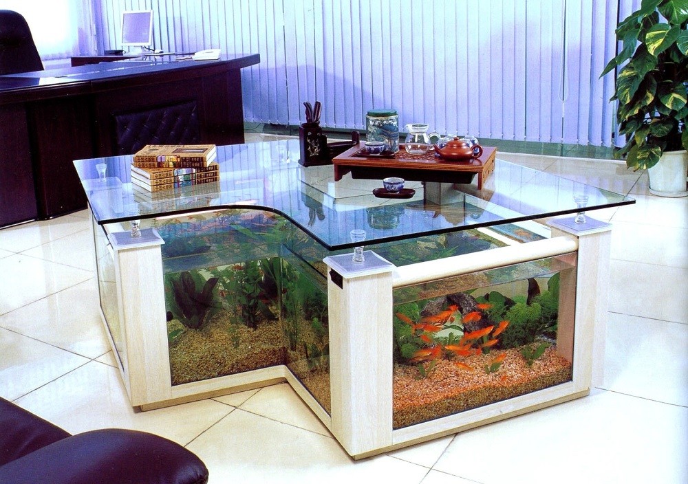 Аквариум в интерьере,фото