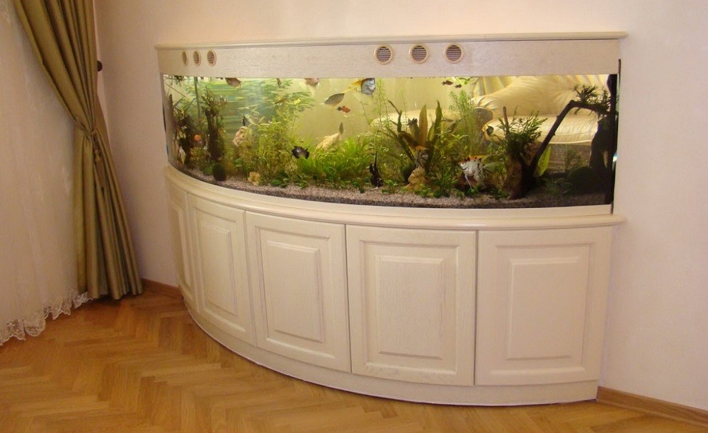 Аквариум в интерьере,фото
