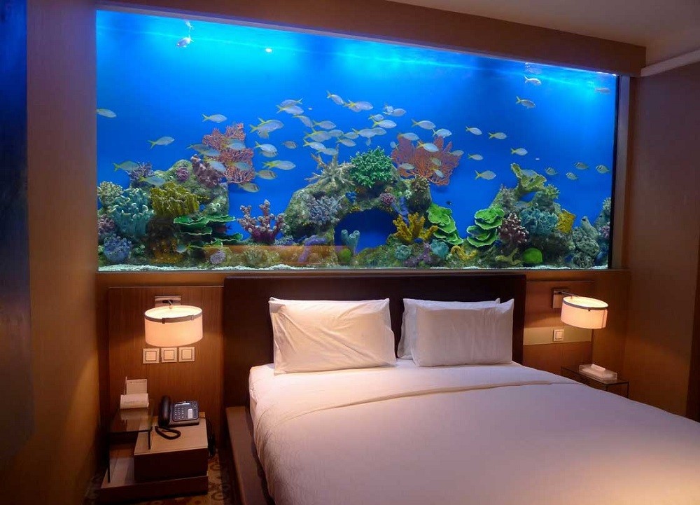 Аквариум в интерьере,фото