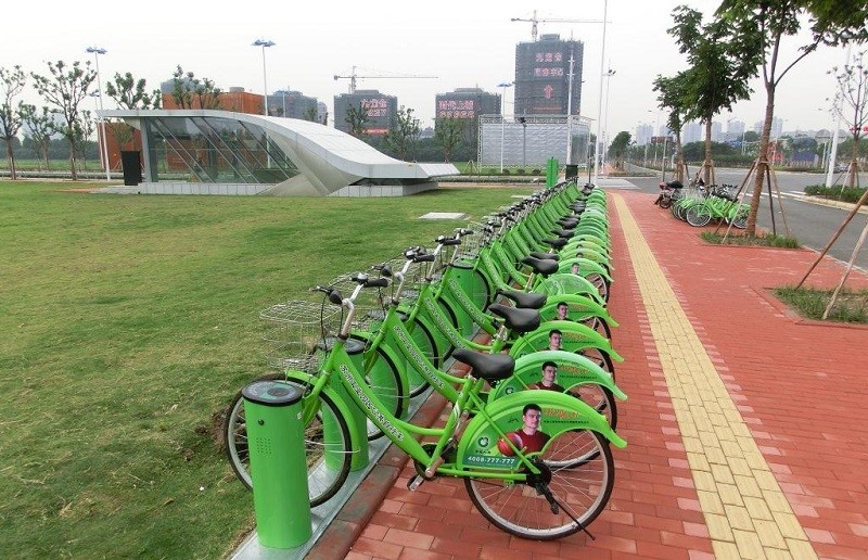 Велосипеды в Сучжоу