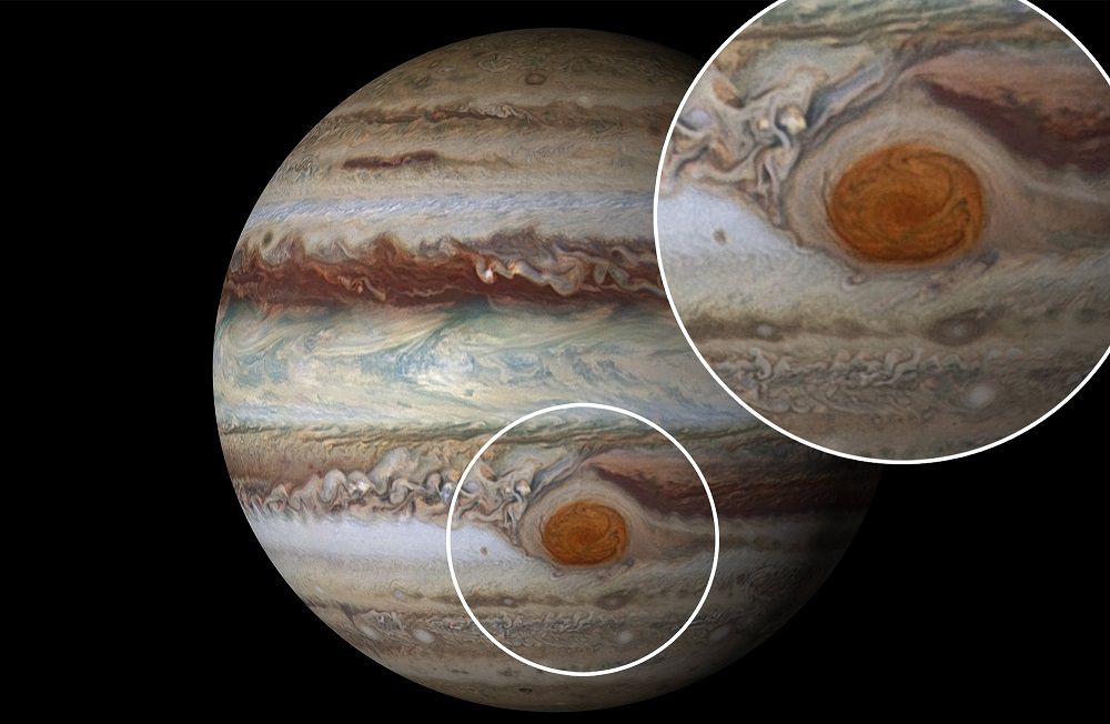 Большое красное пятно на Юпитере