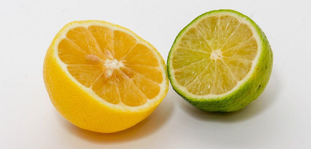 Лайм и лимон