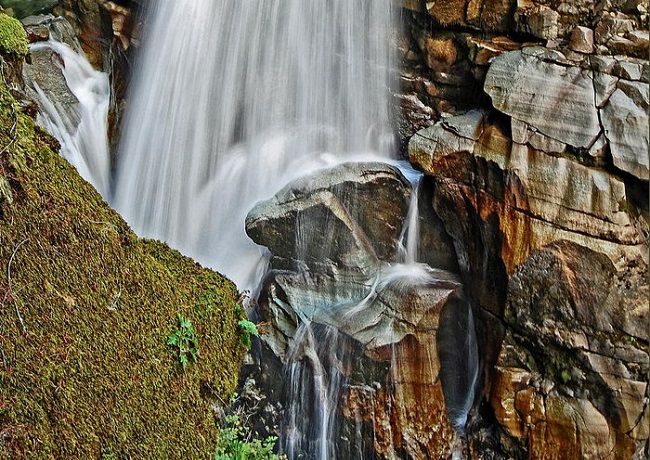 Водопады горы Шуксан