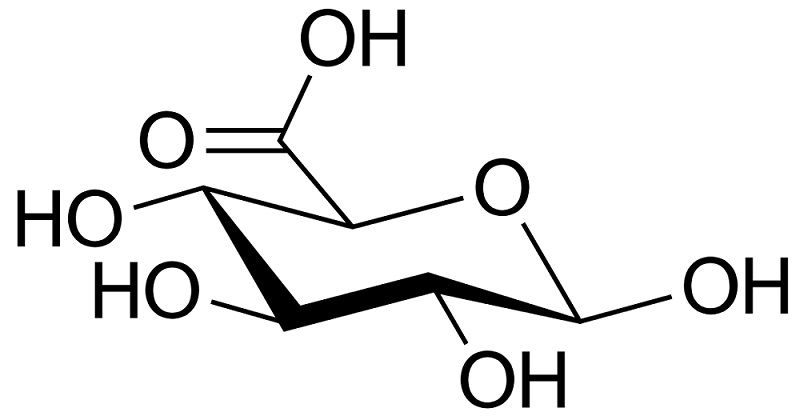 Структурная формула глюкуроновой кислоты
