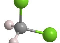Молекула дихлорметана