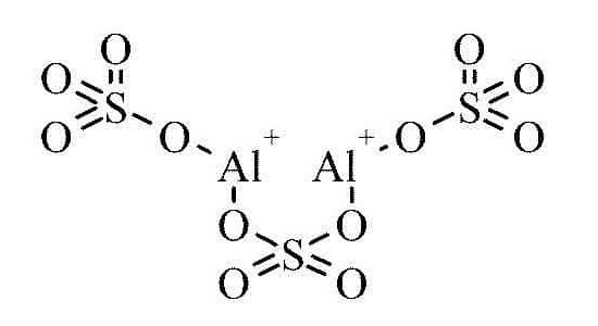 Формула сульфата алюминия