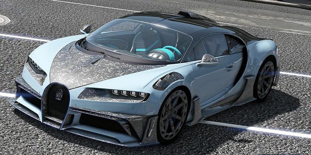 Автомобиль Bugatti Chiron Mansory Centuria