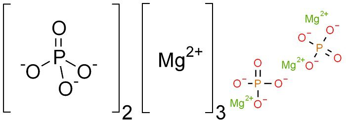 химическая формула фосфата магния