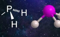 Формула фосфина и его молекула