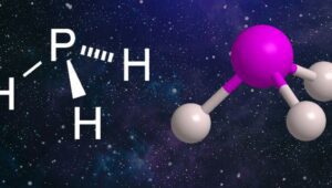 Формула фосфина и его молекула
